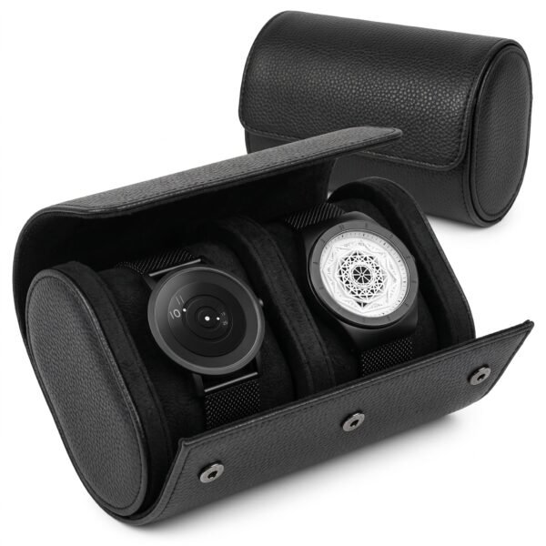 Premium Double Watch Travel Case